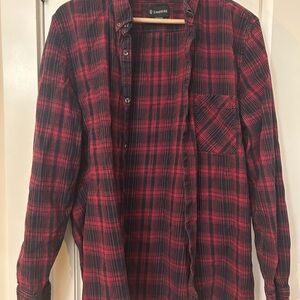 Zanerobe Red and Black Flannel